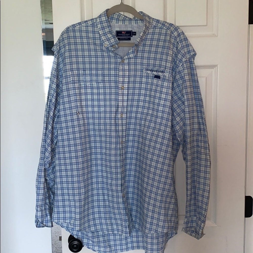Vineyard vines fishing shirt